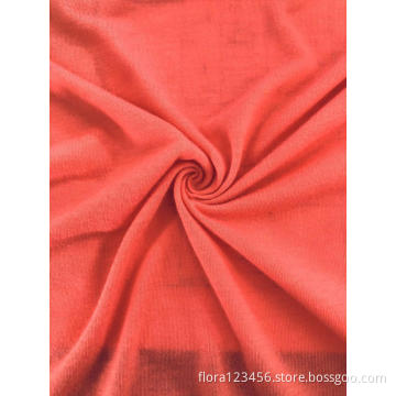 2020 Nouveau tissu en jersey de t-shirt en poly rayonne